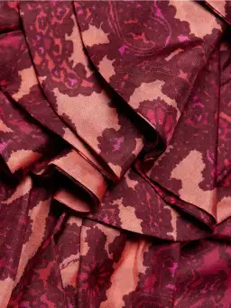 Zimmermann Tiggy Cutout Ruffled Silk Midi Dress Paisley-Print Size 1 / AU 10 for rent on The Volte - image 11