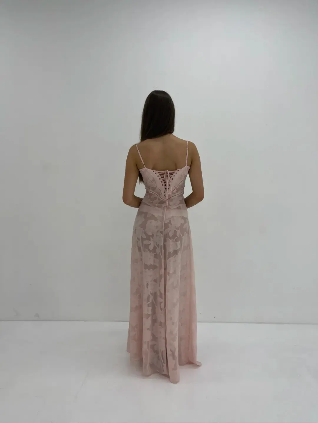 House of CB Seren Gown Pink Size S/Au 8 for rent on The Volte - main image