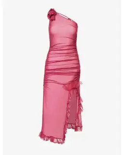 House Of Sunny Dolce Vita Dress Magenta Size 8 for rent on The Volte - image 3