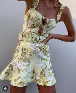 Shona joy Martina linen fit and flare for rent on The Volte - image 3