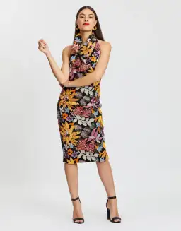 Eliya the Label Malika Dress Sequin Multi Size 8 for rent on The Volte - image 1