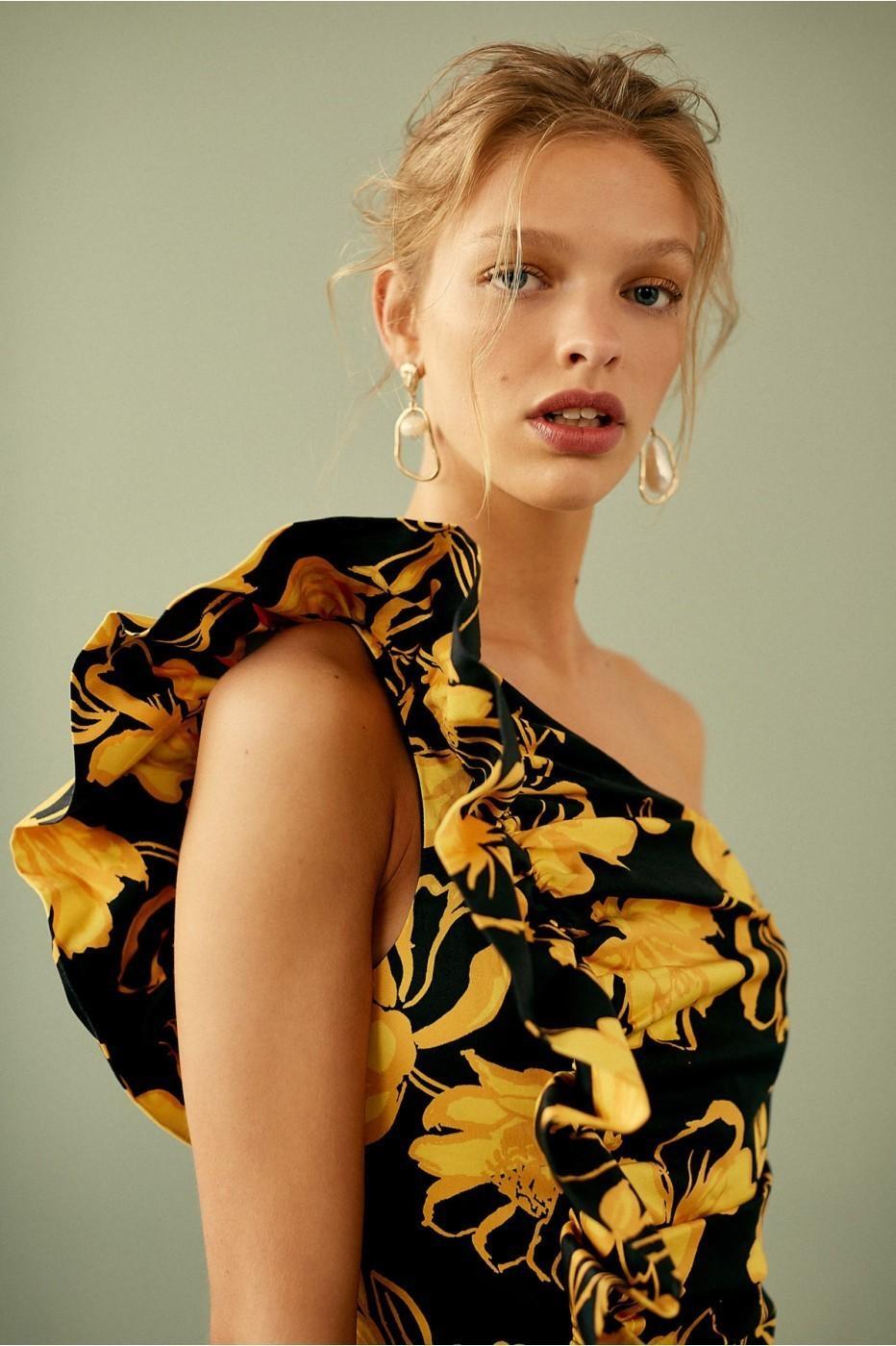 Nomad mini dress Black & Gold 8 - Image 5