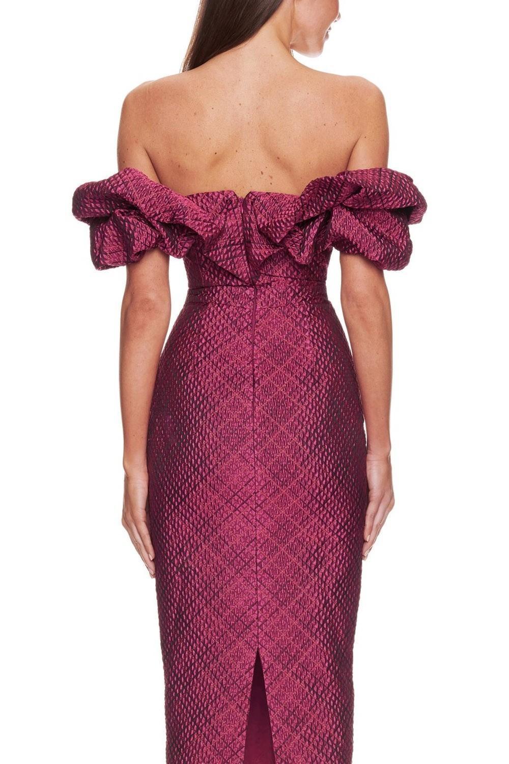 Eliya The Label Geneva Two Way Dress Purple Size 8 for rent on The Volte - main image