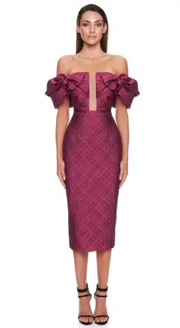 Eliya The Label Geneva Two Way Dress Purple Size 8 for rent on The Volte - image 2