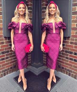 Eliya The Label Geneva Two Way Dress Purple Size 8 for rent on The Volte - image 4