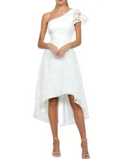 B by Bariano Luci One Should Flutter Sleeve Aline Dress for rent on The Volte - image 1