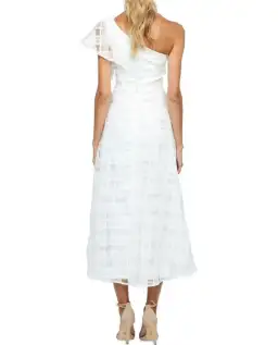 B by Bariano Luci One Should Flutter Sleeve Aline Dress for rent on The Volte - image 2