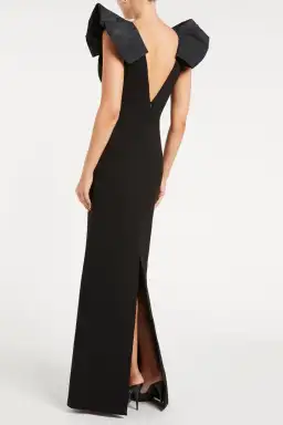 Rebecca Vallance Katie Gown Black Size 4 for rent on The Volte - image 2