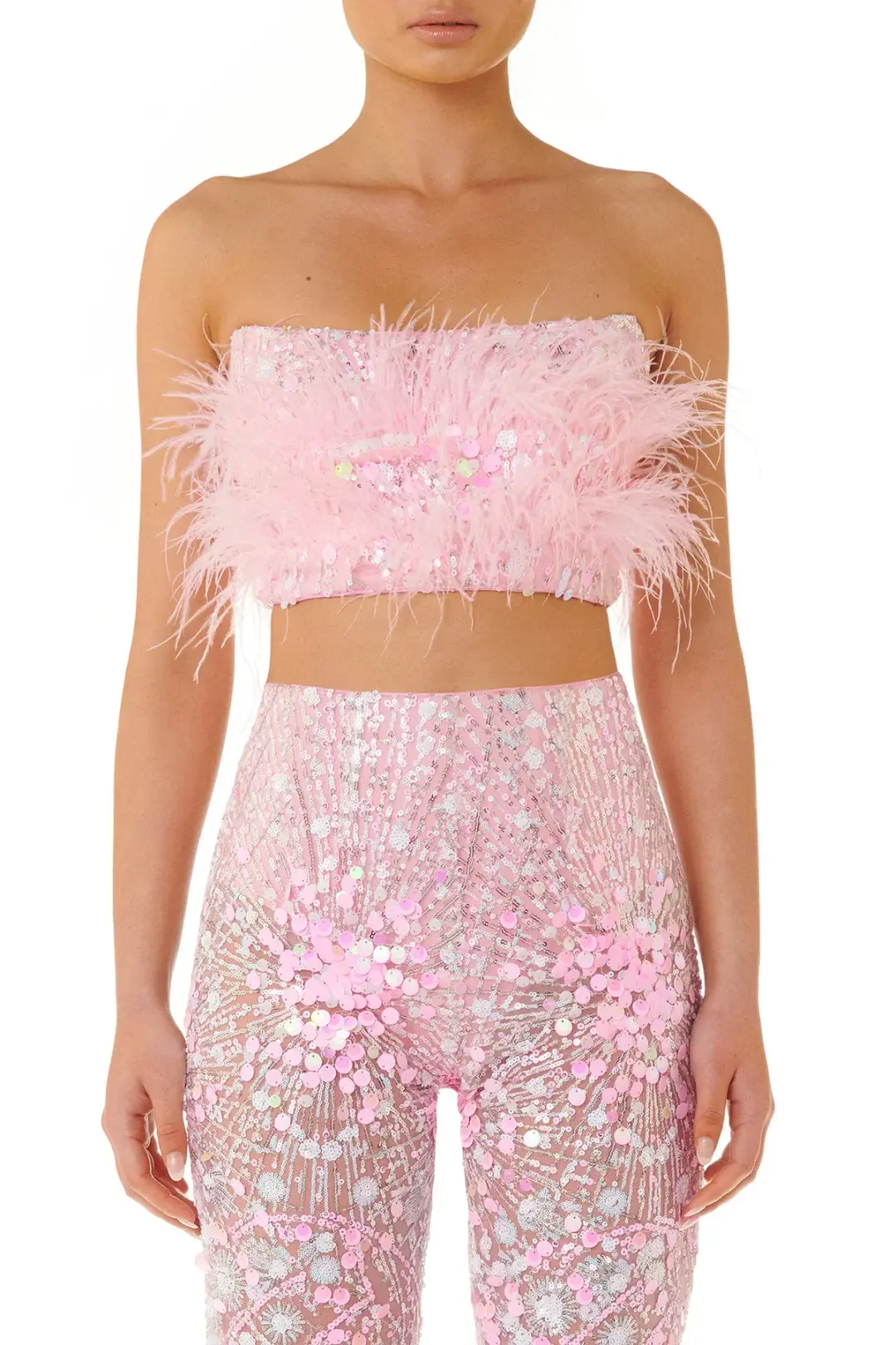 Eliya the Label Heather Top Pink Size Small/AU 8 for rent on The Volte - main image