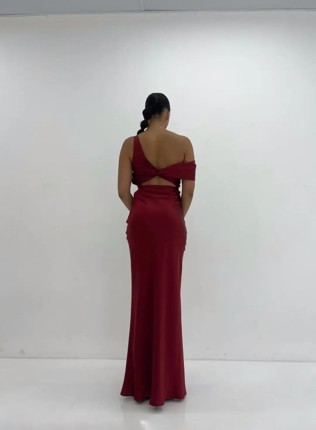 Natalie Rolt Tamika Gown Maxi Red AU 8 for rent on The Volte - main image