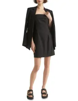 Seed Heritage Strapless Tailored Mini Dress Black Size 12 for rent on The Volte - image 2