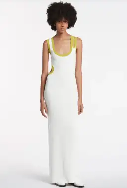 Sir The Label Evalina Cut-out Dress White Size AU 8 for rent on The Volte - image 1