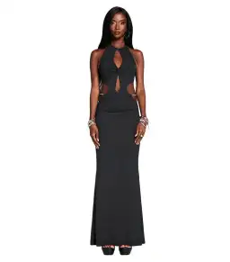 I AM GIA Valera Maxi Dress Black Size XS / AU 6