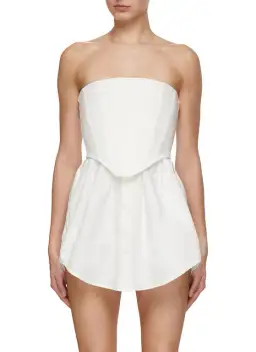 Dion Lee Internal Corset Dress White Size 8