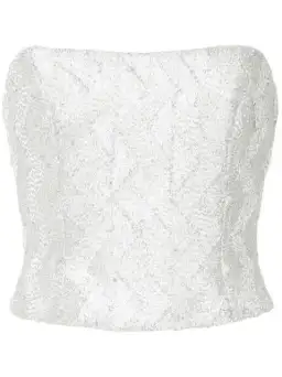 Manning Cartell No Filter Bustier and Skirt In Metallic Size 8 for rent on The Volte - image 3