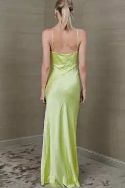 Bec & Bridge Citrus Sweetie Maxi Dress Green Size 8 for rent on The Volte - image 4