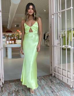 Bec & Bridge Citrus Sweetie Maxi Dress Green Size 8 for rent on The Volte - image 2