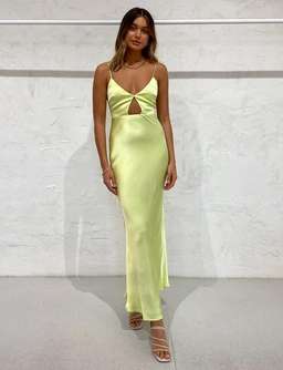 Bec & Bridge Citrus Sweetie Maxi Dress Green Size 8 for rent on The Volte - image 1
