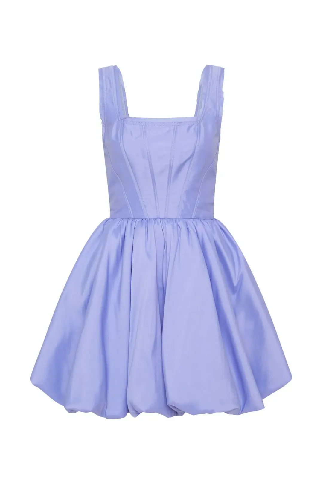 Aje Suzette Bubble Mini Dress Cool Lavender Size 6 for rent on The Volte - main image