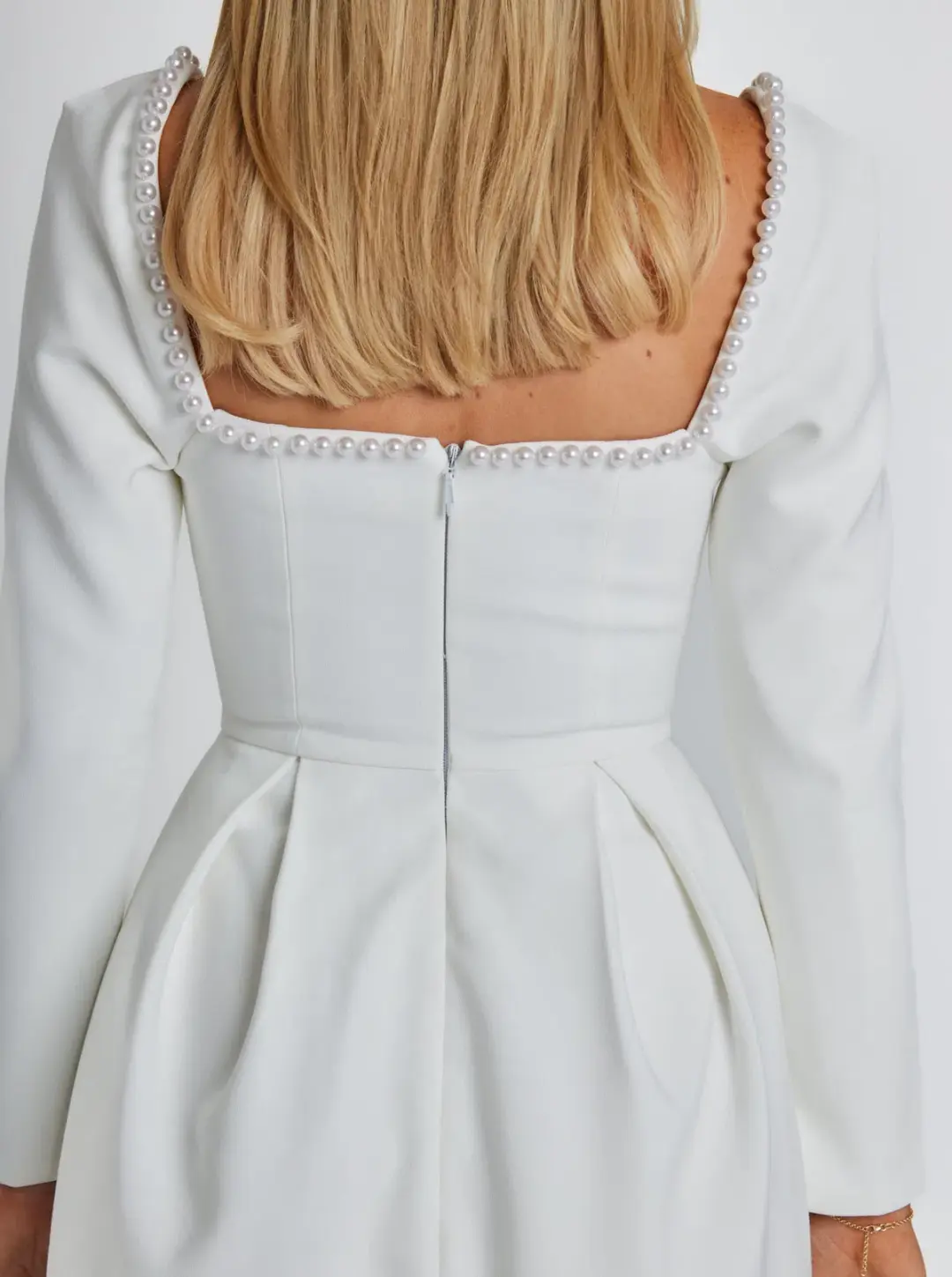 Odd Muse The Ultimate Muse Pearl Dress White Size 10 for rent on The Volte - main image