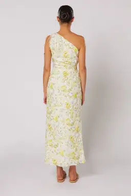 Winona Limette One Shoulder Dress Floral Size 8 for rent on The Volte - image 3
