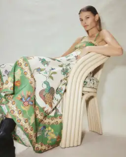 Alemais Birdie Sundress Midi Dress Multi Size 8 for rent on The Volte - image 5