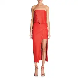 Manning Cartell Marvellous Creations Crop Bustier and Skirt Set Red Size 4/6 for rent on The Volte - image 1