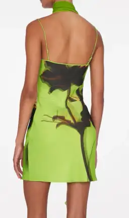 Rat & Boa Orisha Mini Dress Green Size M / AU 10 for rent on The Volte - image 3