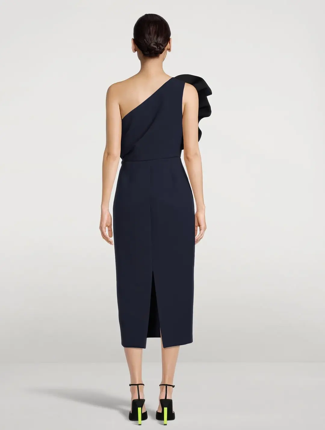 Rachel Gilbert Aurora Dress Navy Size 8 for rent on The Volte - main image