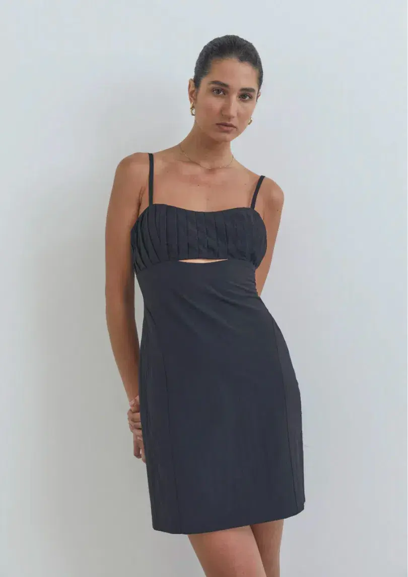 Viktoria and Woods Stanhope Dress Mini Black Size AU 8 for rent on The Volte - main image