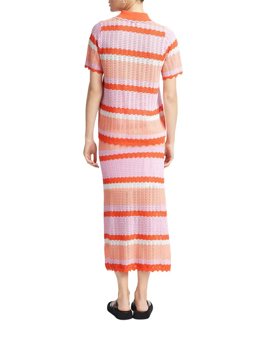 Steele Kono Polo & Lucia Skirt Set Multi Size AU 10 for rent on The Volte - main image