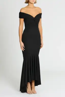 Jadore Elyse Gown Black Size AU 16 for rent on The Volte - image 2