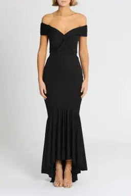 Jadore Elyse Gown Black Size AU 16 for rent on The Volte - image 1