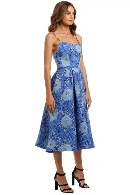 Love Honor Alexia Midi Cobalt Blue Size AU 12 for rent on The Volte - image 2