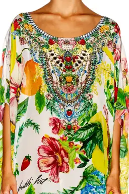 Camilla There's No Place Like Rio Round Neck Kaftan One Size for rent on The Volte - image 2