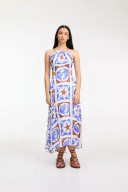 Roame Jude Dress Print Size 14