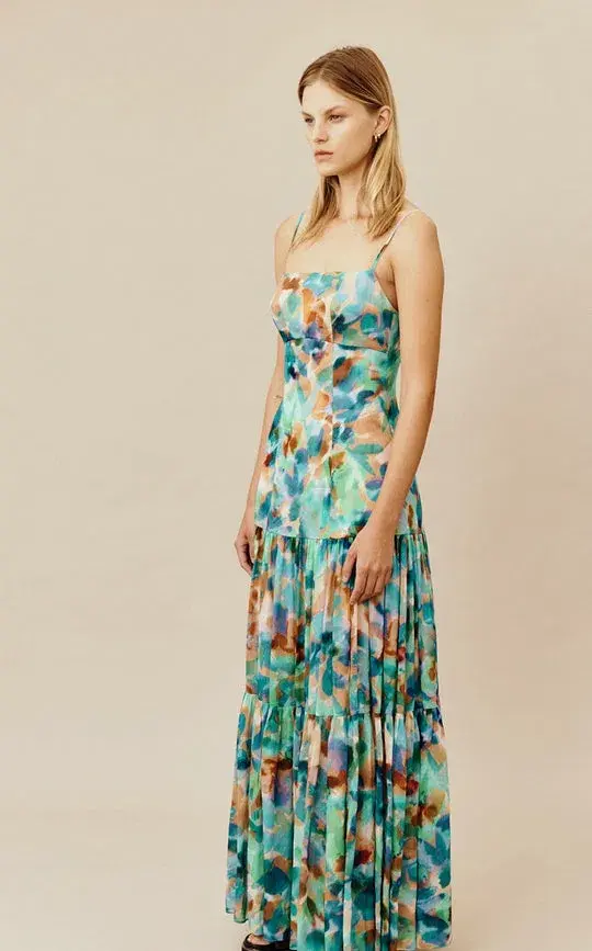 Ginger Smart Beautiful Truth Sundress Floral Size 6 for rent on The Volte - main image