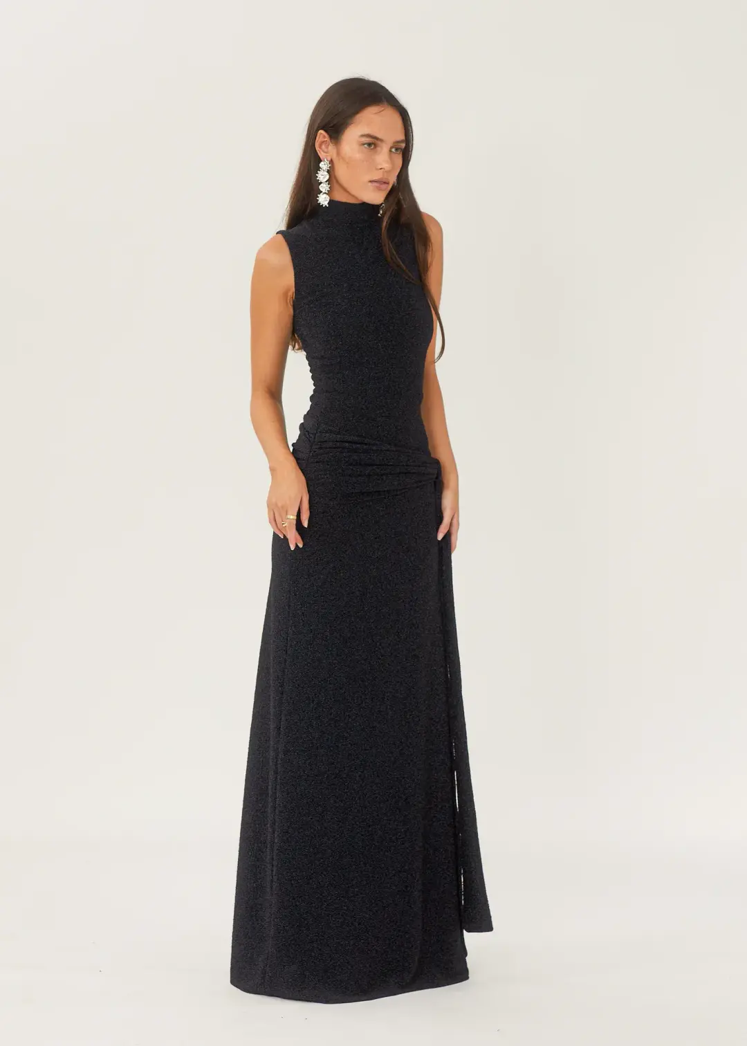 Arcina Ori Monica Dress Black Size M/AU 10 for rent on The Volte - main image