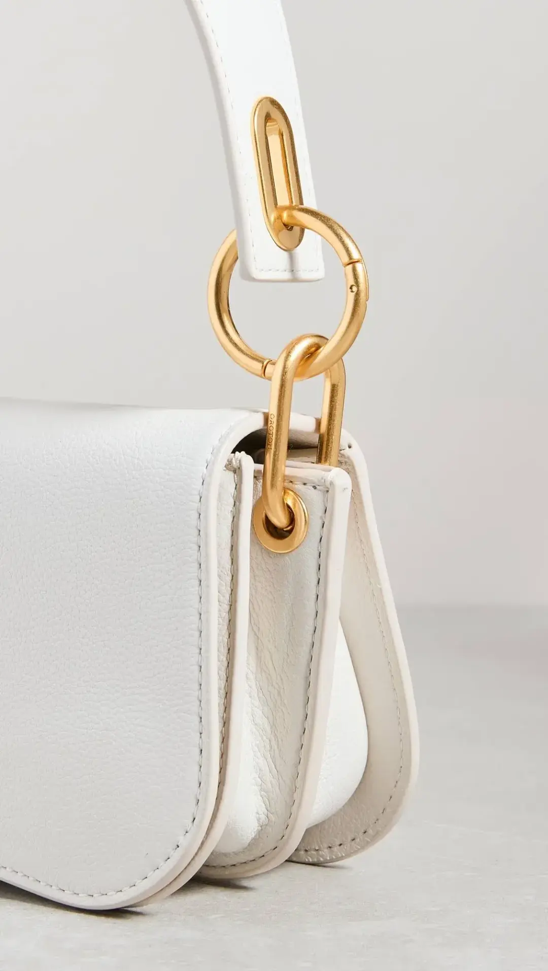 Oroton Liv Small Day Bag White for rent on The Volte - main image
