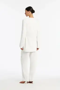 Sir The Label Clemence Blazer White Size 0 / AU 6 for rent on The Volte - image 2