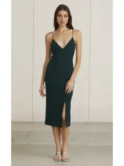 Bec & Bridge Valentine Dress in Green Size AU 10