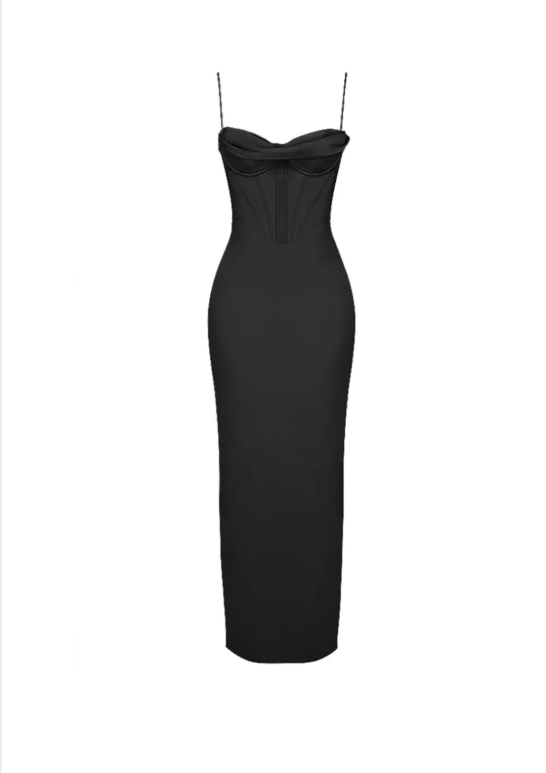 House Of CB Chairmane Corset Dress Black Size S / AU 8 for rent on The Volte - main image
