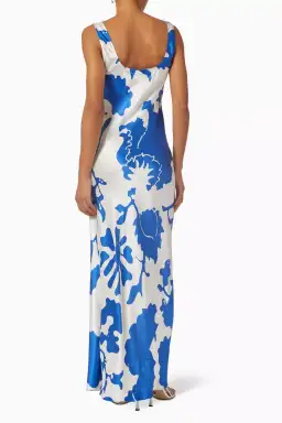 Sir the Label Esme Bias Dress in Merce Abstract Print Size AU 8 for rent on The Volte - image 2