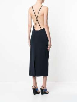 Dion Lee Fine Line Knit Dress- INK NAVY 8