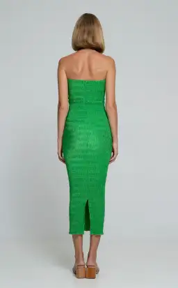 L’IDEE Aurore Gown Midi Sea Green Size 6 for rent on The Volte - image 3