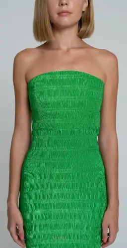 L’IDEE Aurore Gown Midi Sea Green Size 6 for rent on The Volte - image 4