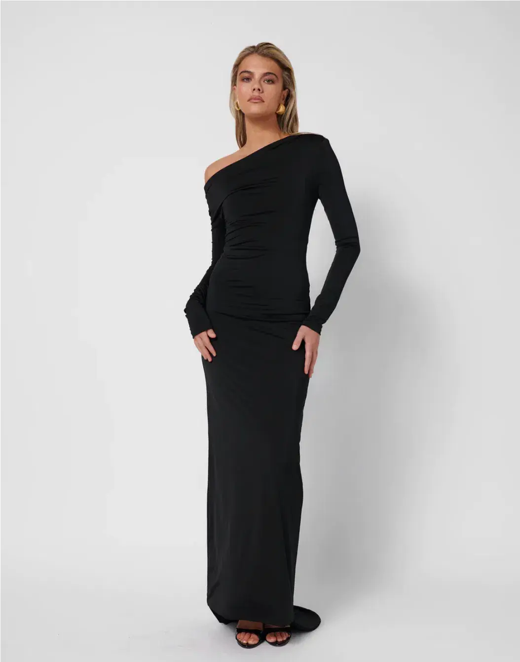 Effie Kats Margot Maxi Dress Black Size S / AU 8 for rent on The Volte - main image