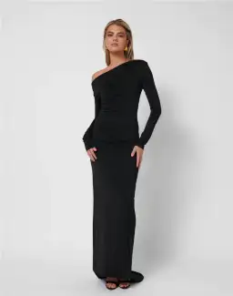 Effie Kats Margot Maxi Dress Black Size S / AU 8 for rent on The Volte - image 1