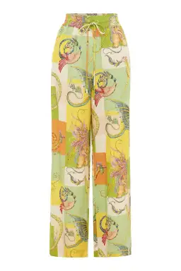 Alemais Jerome Cuffed Pant Multi Size AU 12 for rent on The Volte - image 3