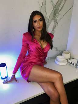 House of CB Nelinha Gathered Tux Wrap Dress Pink Size 6 for rent on The Volte - image 3